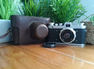 Zarya FED Serviced Refurbished Old USSR Soviet Russian 35mm Analog, Cla Classic Retro M39 Leica Copy Thread Mount film camera, 0070183