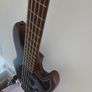 Squier Contemporary Active Jazz Bass V HH - Burgundy Satin- Sweetwater Exclusive Image 3