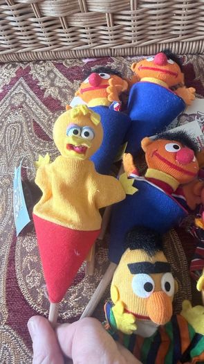 Ernie and Bert Puppets