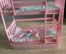 Our Generation Bunk Bed  Dreams and Wheelchair and medical care heals playset