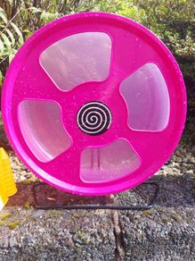 Hamster spinning wheel