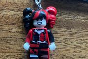 lego keychain Harley Quinn Minifigure brand new