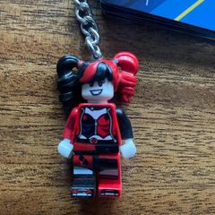 lego keychain Harley Quinn Minifigure brand new