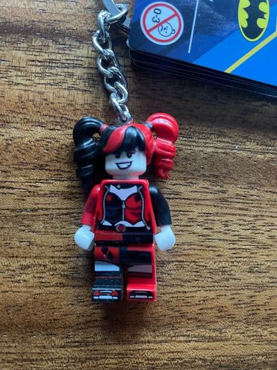 lego keychain Harley Quinn Minifigure brand new