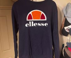 Ellesse navy crewneck jumper
