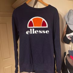 Ellesse navy crewneck jumper