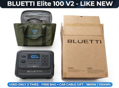 Bluetty 100v2 1024wh powerbank/station