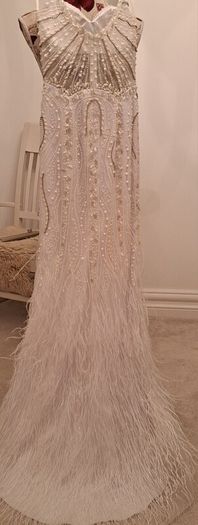 White debs dress
