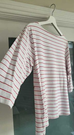 Nutmeg red and white striped Sz 16 (Fit 14-16UK)
