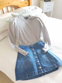 Grey Jumper - Size 8