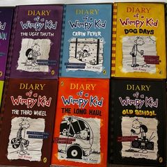 Diary of a wimpy kid books x 10