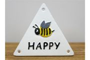 Bee Happy Triangle D11518