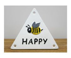 Bee Happy Triangle D11518