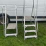 Aluminium podium ladder Image 2