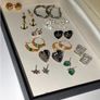 12 Assorted Pairs Earrings-Ex Display Image 3