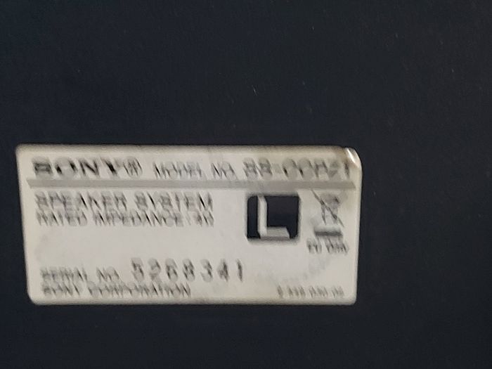 Sony Micro Hi-Fi Component System, Model CMT-CPX1, Radio, CD, Tape and Mini Disc, everything working fine except for the Tape Deck