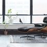 Replica Lounge Chair with Ottoman NORMAL W Palisander Image 4