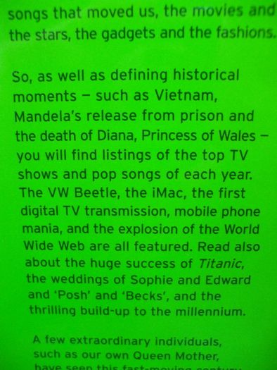 SALE!  GUINNESS Book of the 20th Century - Millennium Edition