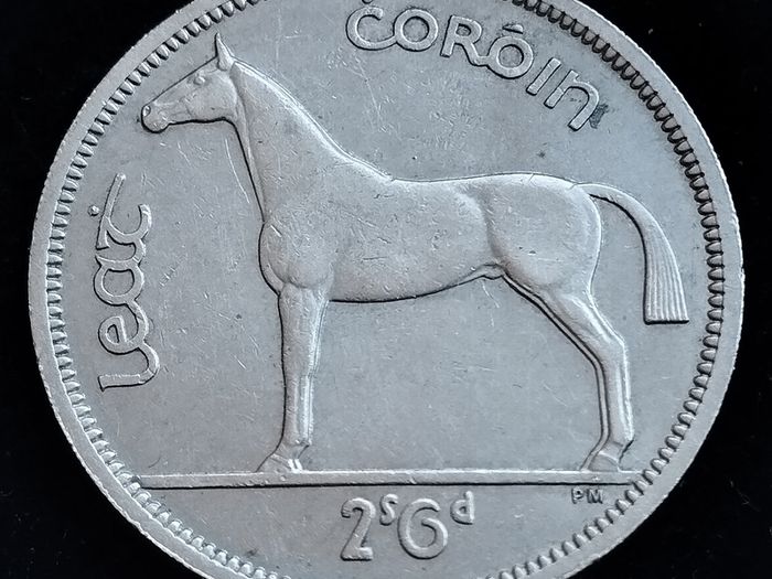 Ireland - 1962 - Half Crown - Horse - KM.16a - [2034]