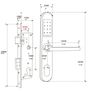 HAIFUAN Smart Digital Door Lock, for Aluminium Door and Wooden Door(HFA5300-35) Image 2