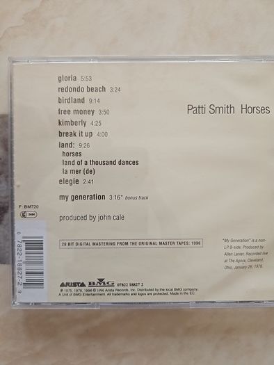 Patti Smith CD - Horses