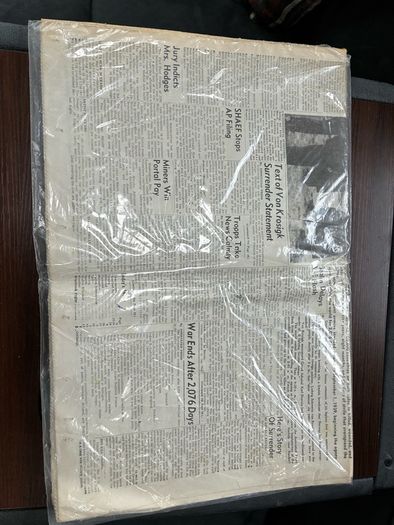 Vintage WW11 newspaper