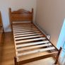 2 Solid Pine Single Bed Frames Image 2
