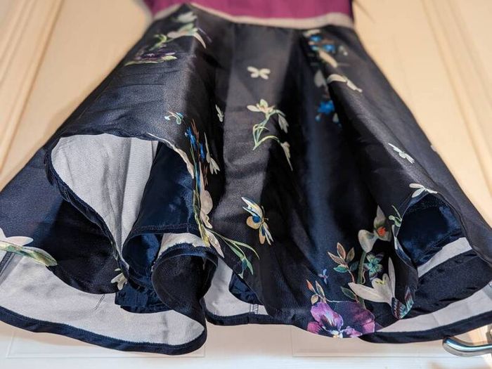 stunning floral midi dress from Marc Angelo