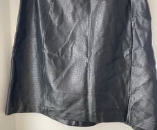 New Look skirt mock croc effect pu leather plus size New
