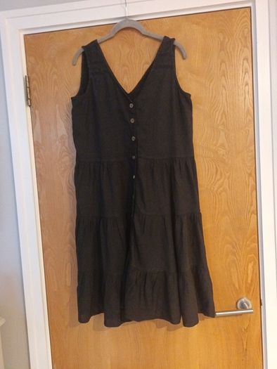 Next Black Sleevless  Dress.  S. 14