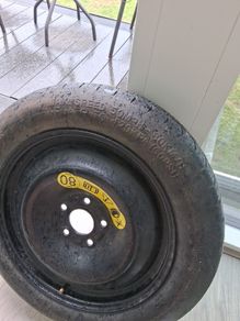 Ford Smax Space Saver Wheel