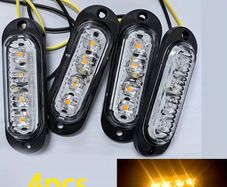 4pcs Truck Car LED Light Bar 12-24V