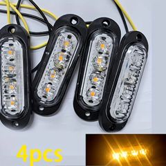 4pcs Truck Car LED Light Bar 12-24V