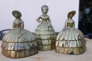 Bells, Victorian time Antique Table Lady bells - Brass 30 each