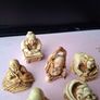 Set of 6 Japanese Style Netsuke Okimono Image 5