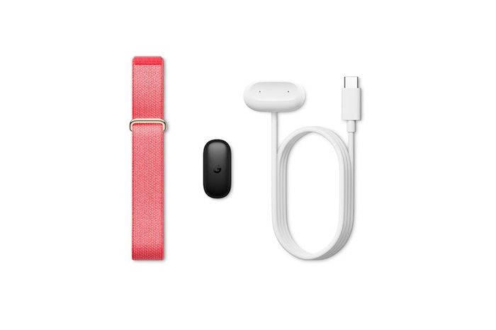 Google Fitbit Air - Screenless Activity Tracker With Fitness, Heart Rate, and Sleep Tracking - Personalized AI-Powered Coaching - Up to 7 Days Battery Life - Works iOS and Android (Berry/Champagne Gold)