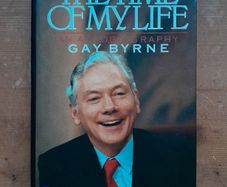 Gay Byrne Signed Autobiography The Time Of My Life