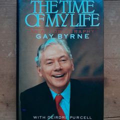 Gay Byrne Signed Autobiography The Time Of My Life