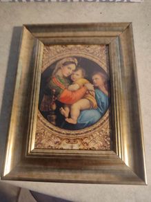 After Raffaello Sanzio, called Raphael (Italian, 1483-1520) Copy after the Madonna della Seggiola (or della Sedia
