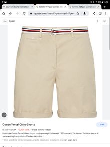 Tommy Hilfiger -Shorts - UK 8 - Beige - BNWT RRP 99