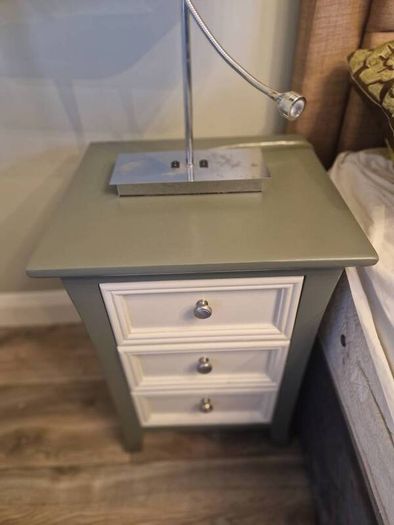 wooden bedside lockers