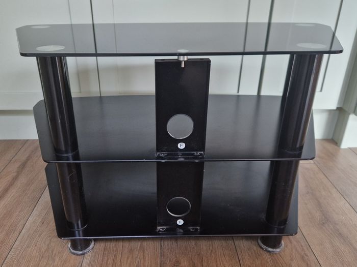 Glass Top TV Stand