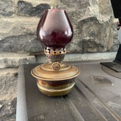 Antique Oil Lamp Price Drop Was 30 Now 20
