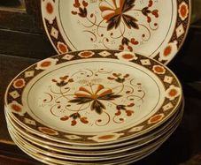 Arklow Pottery Kildare pattern Dinner Plates