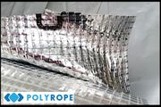 Roof Vapour Barrier Air Tight Insulation Foil Membrane 90gsm Metallized Aluminium 1.5m X 50 meters