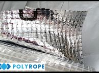 main image for ad Roof Vapour Barrier Air Tight Insulation Foil Membrane 90gsm Metallized Aluminium 1.5m X 50 meters
