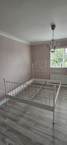 IKEA KING BED FRAME(does not include mattress)