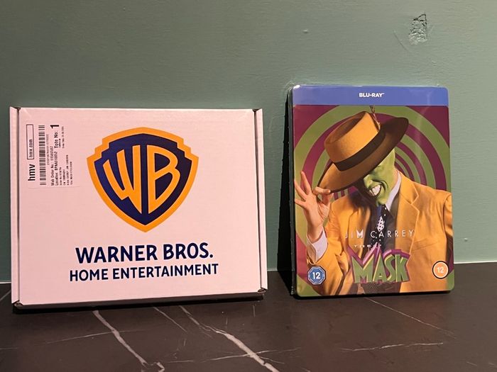 The Mask Limited Edition Blu Ray Steelbook - New Sealed - 2500 copies