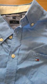Tommy Hilfiger shirt men,blue, size L, like new no tags