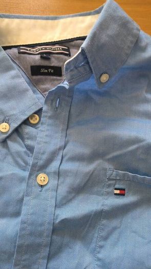 Tommy Hilfiger shirt men,blue, size L, like new no tags